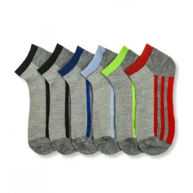 12 Pair Socks Ankle Quarter Crew Mens Stretchy Low Cut Size 10-13 Sport 6 Styles