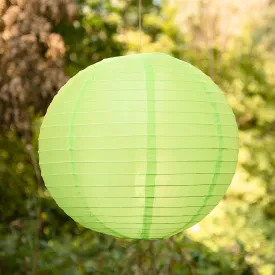 16 in. Nylon Lantern Tea Green