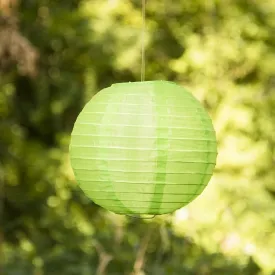 16 in. Paper Lantern Tea Green