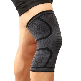 1PC Elastic Nylon Knee brace with internal silicone strip