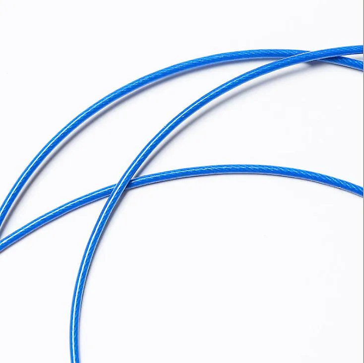 2Pcs purple Plastic Handle Steel Wire Skipping Rope, Adult Weight Loss Fitness Exercise Equipment AZ13583