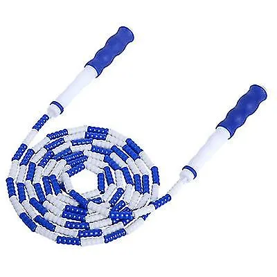 2Pcs purple Soft Beaded Skipping Rope With Adjustable Section,Skipping Rope Without Tangles,fitness sports equipment AZ21969