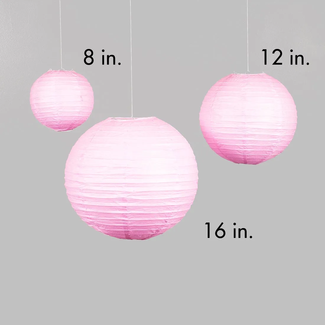 8 in. Nylon Lantern (3 Colors)