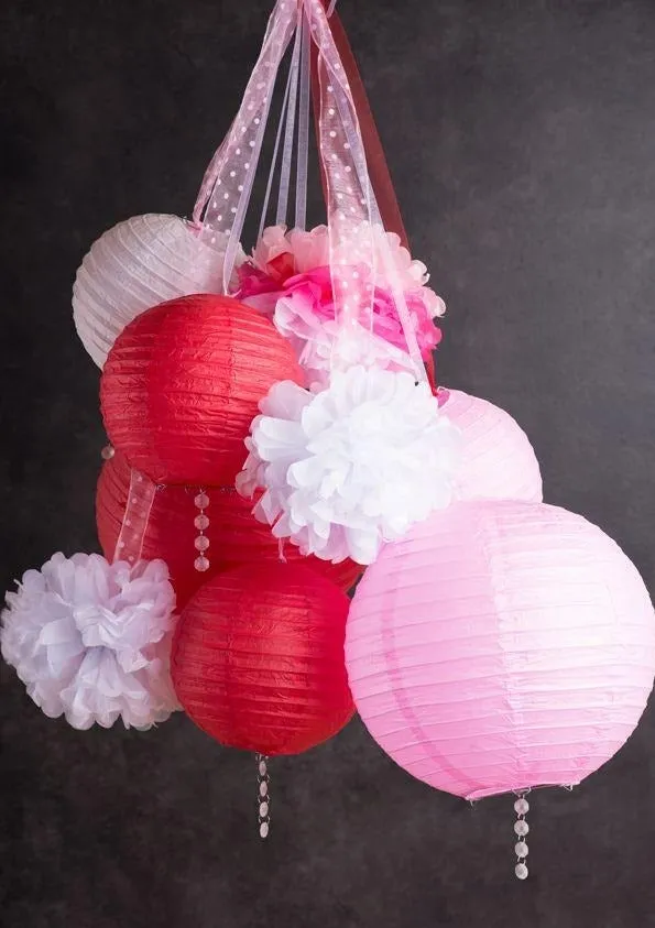 8 in. Nylon Lantern (3 Colors)