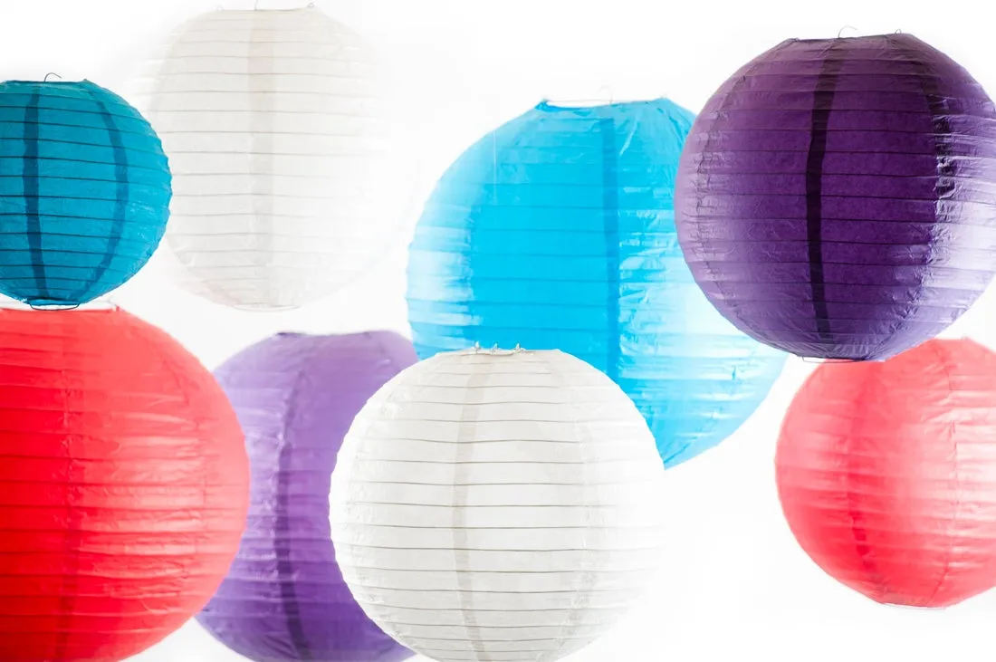8 in. Nylon Lantern (3 Colors)