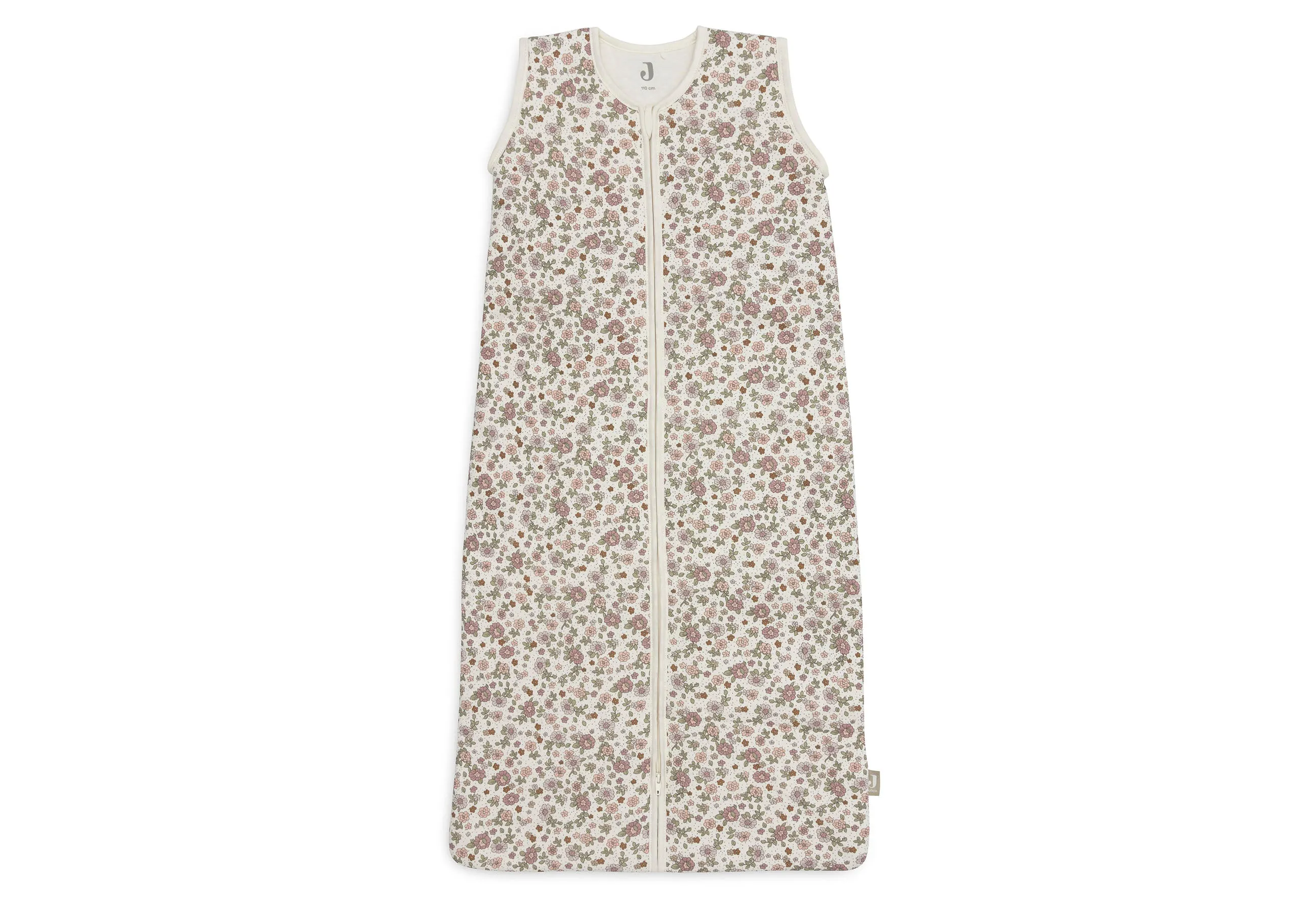 Baby Sleeping Bag with Removable Sleeves 110cm Retro Flowers