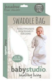 Baby Studio 0.2 TOG Bamboo All In One Swaddlebag - Navy