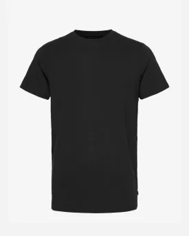 Bamboo R-Neck Tee -  Black
