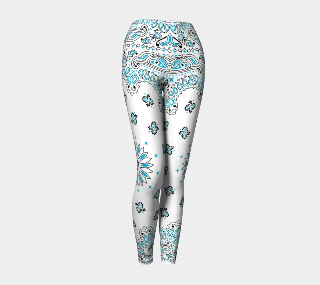 Bandana Print Yoga Leggings