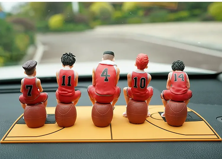 Basketball Figurines - Car Decor 12pcs Set