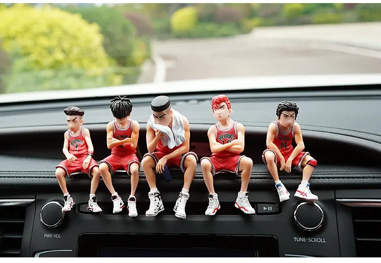 Basketball Figurines - Car Decor 12pcs Set