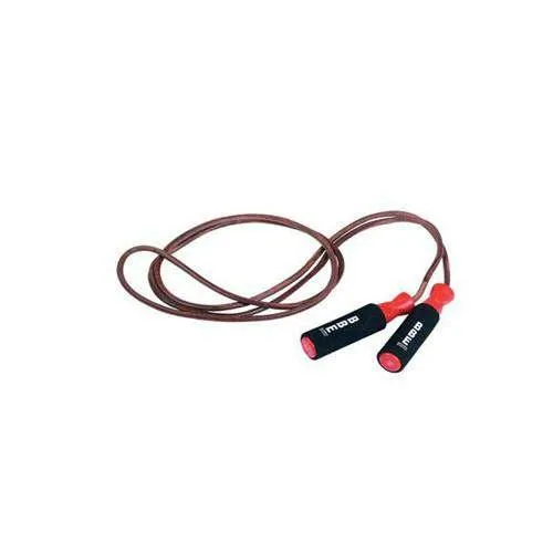 BBE Leather Bearing Weighted Skipping Rope 9ft