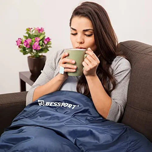 Bessport Flannel Lined Sleeping Bag Winter | 18℉ Extreme Season