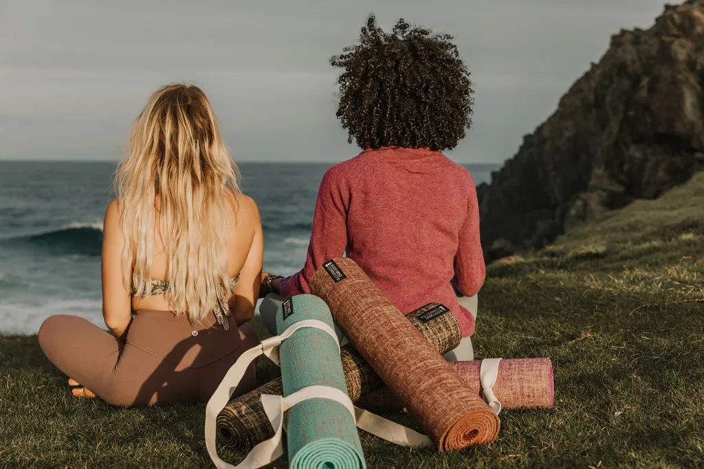 Body Mind Connect Yoga Mat- Aqua Green