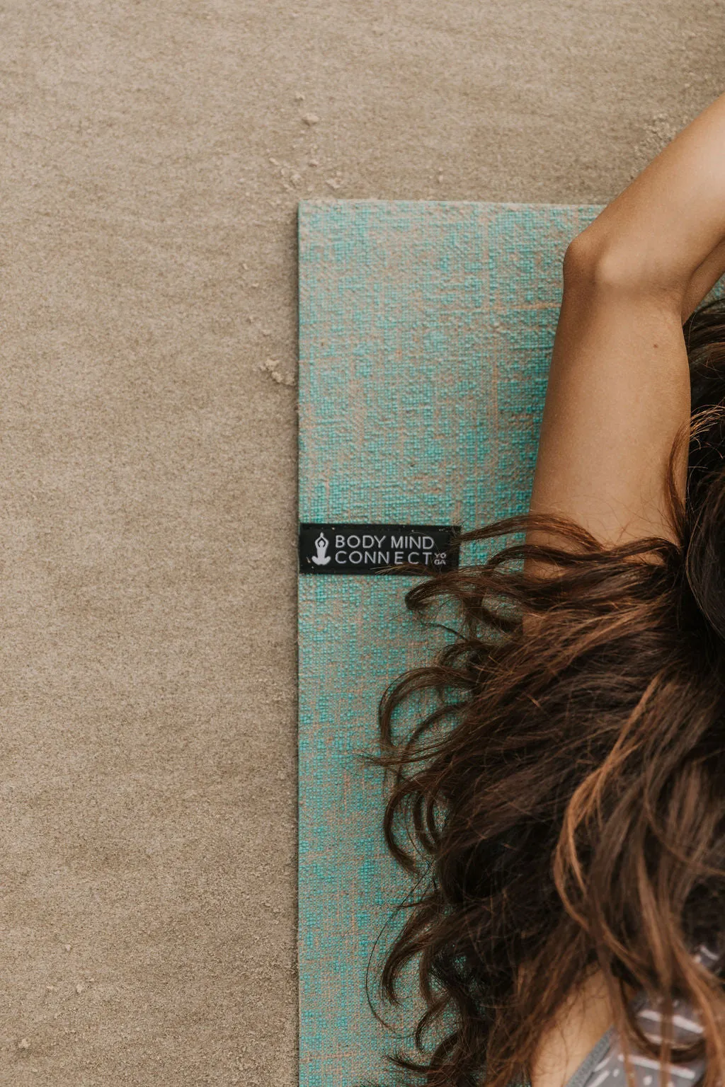 Body Mind Connect Yoga Mat- Aqua Green