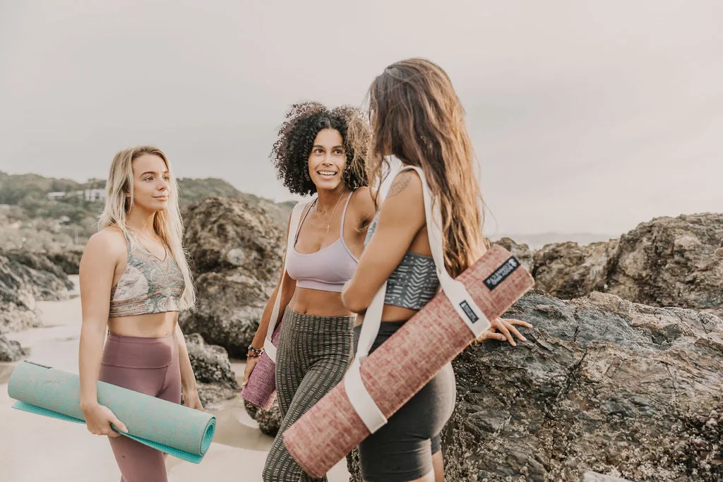Body Mind Connect Yoga Mat- Aqua Green