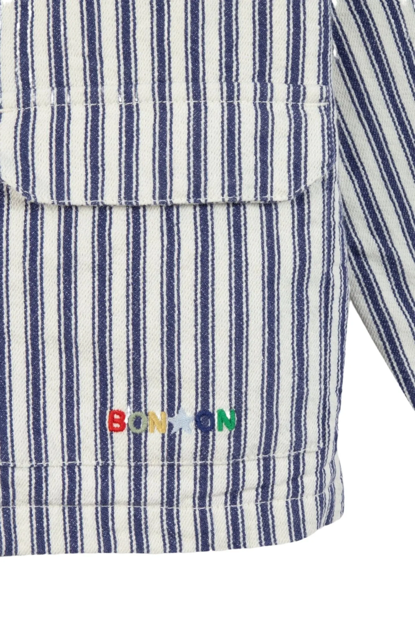 Bonton Elfie Jacket - Virgil Blue Stripes