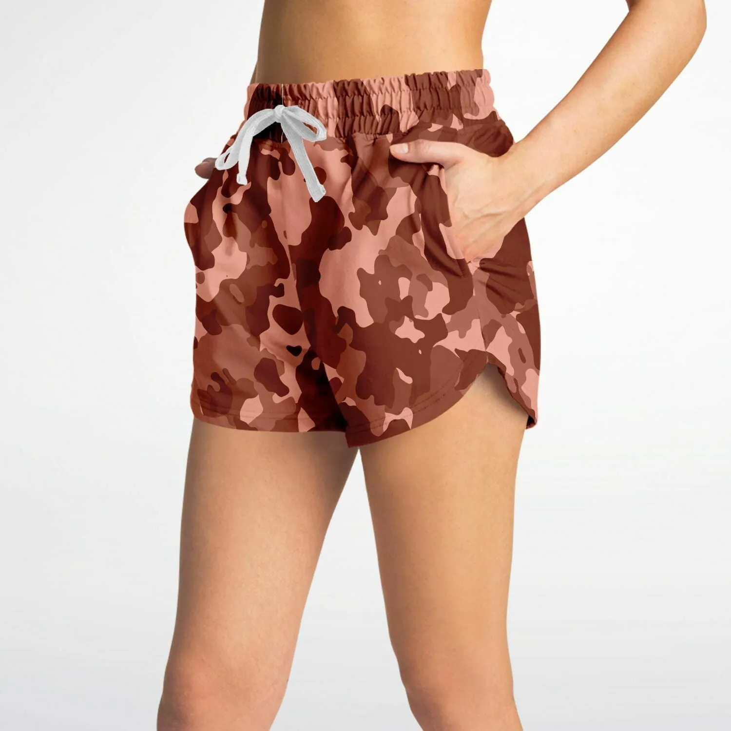 Camouflage Pattern Loose Shorts