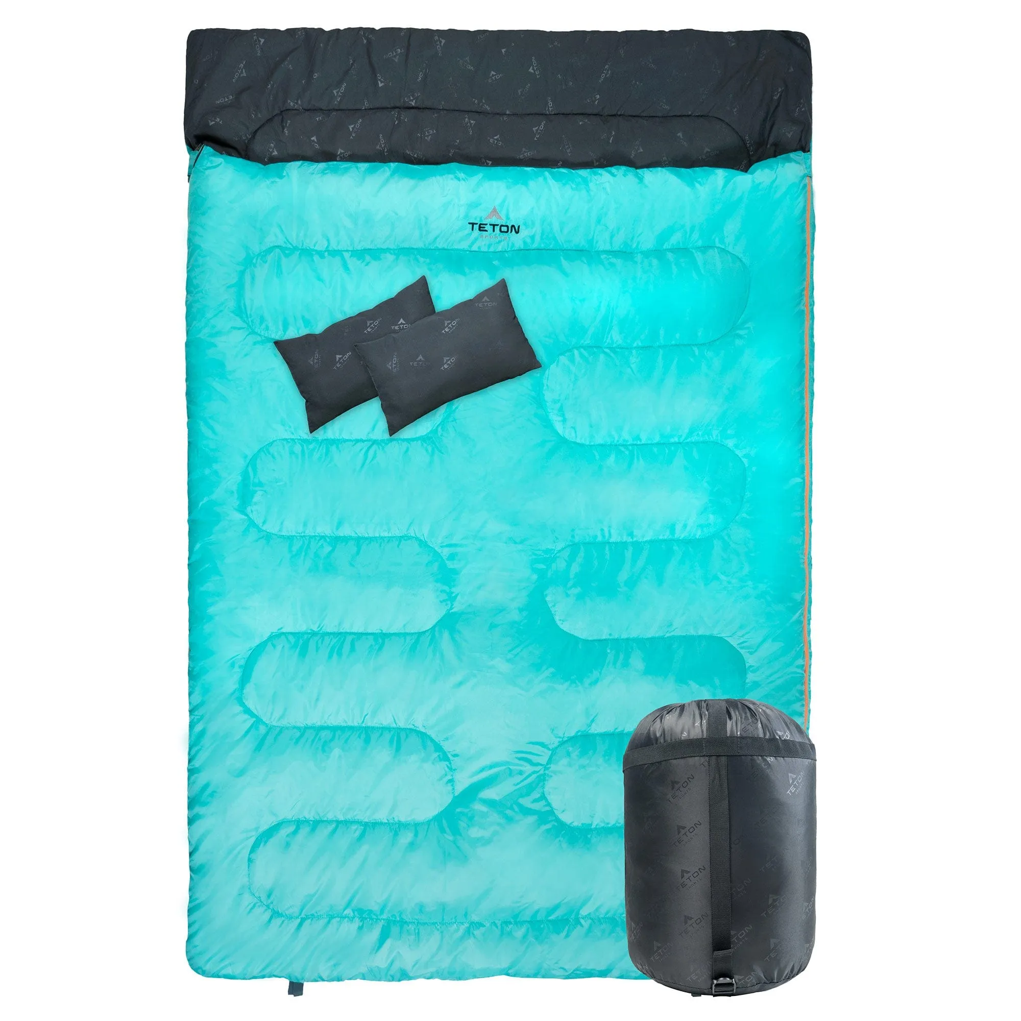 Cascade 40˚F Double Sleeping Bag with Pillows