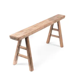 Chinese Spring Bench From Shanxi Province - 19th Century