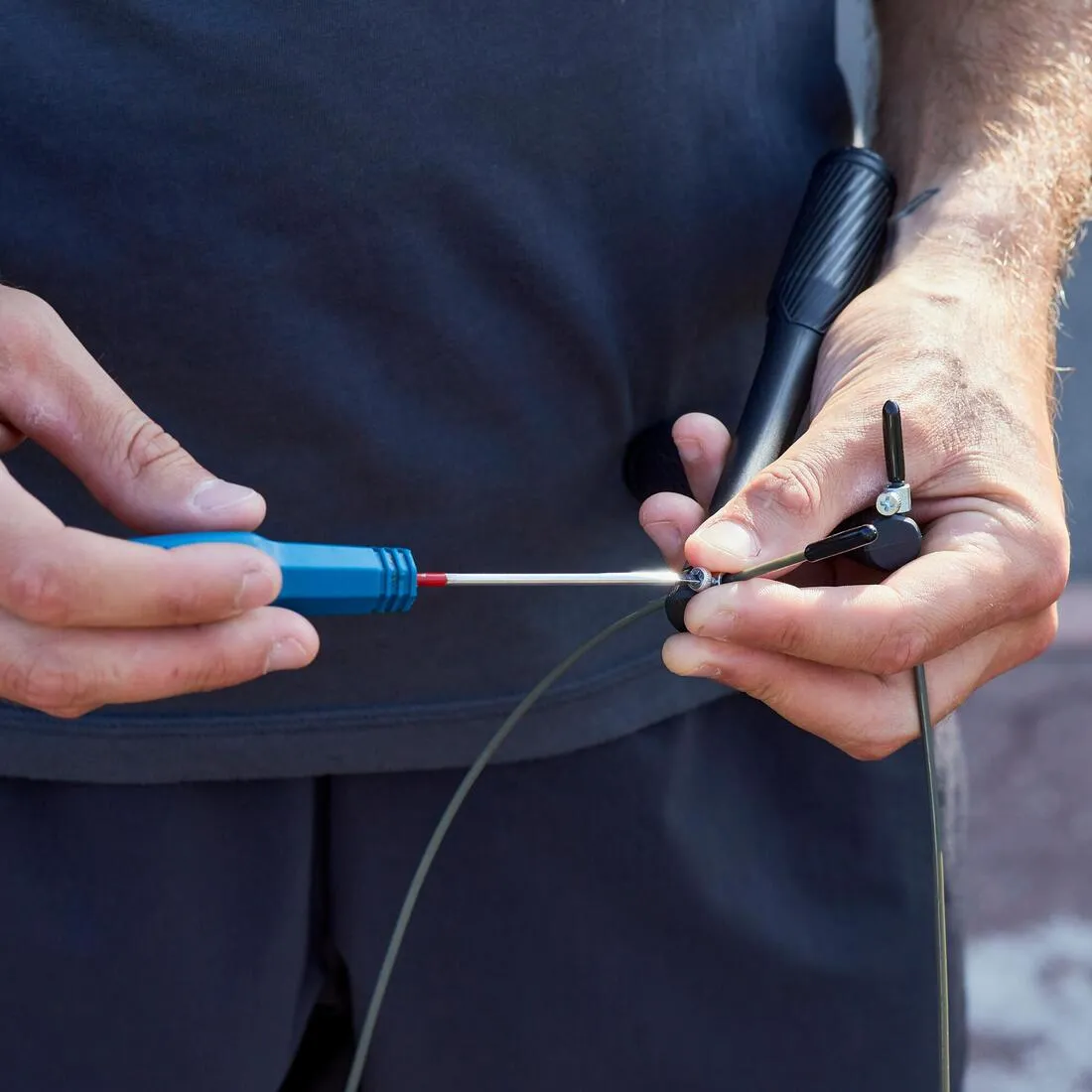 Cross-Training Speed Skipping Rope - Black