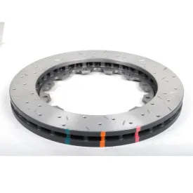 DBA 09  Nissan GTR R-35 Front Drilled & Slotted 5000 Series Brembo Only Replacement Disc (No hardwar