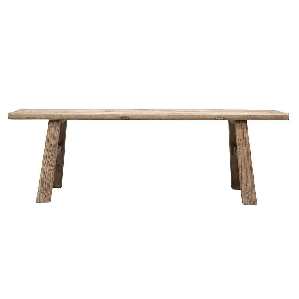 Elm Wood Bench