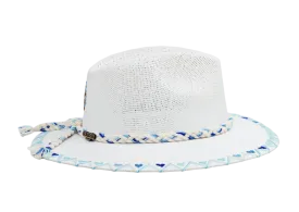 Exclusive Corazón Tree of Love Blue Bebe Hat by Corazon Playero