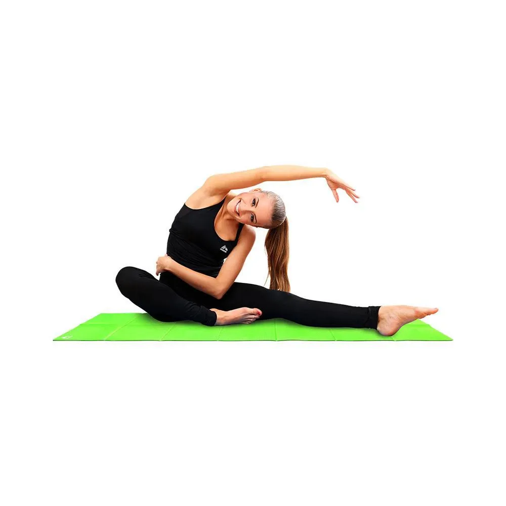 Foldable Yoga Mat Green