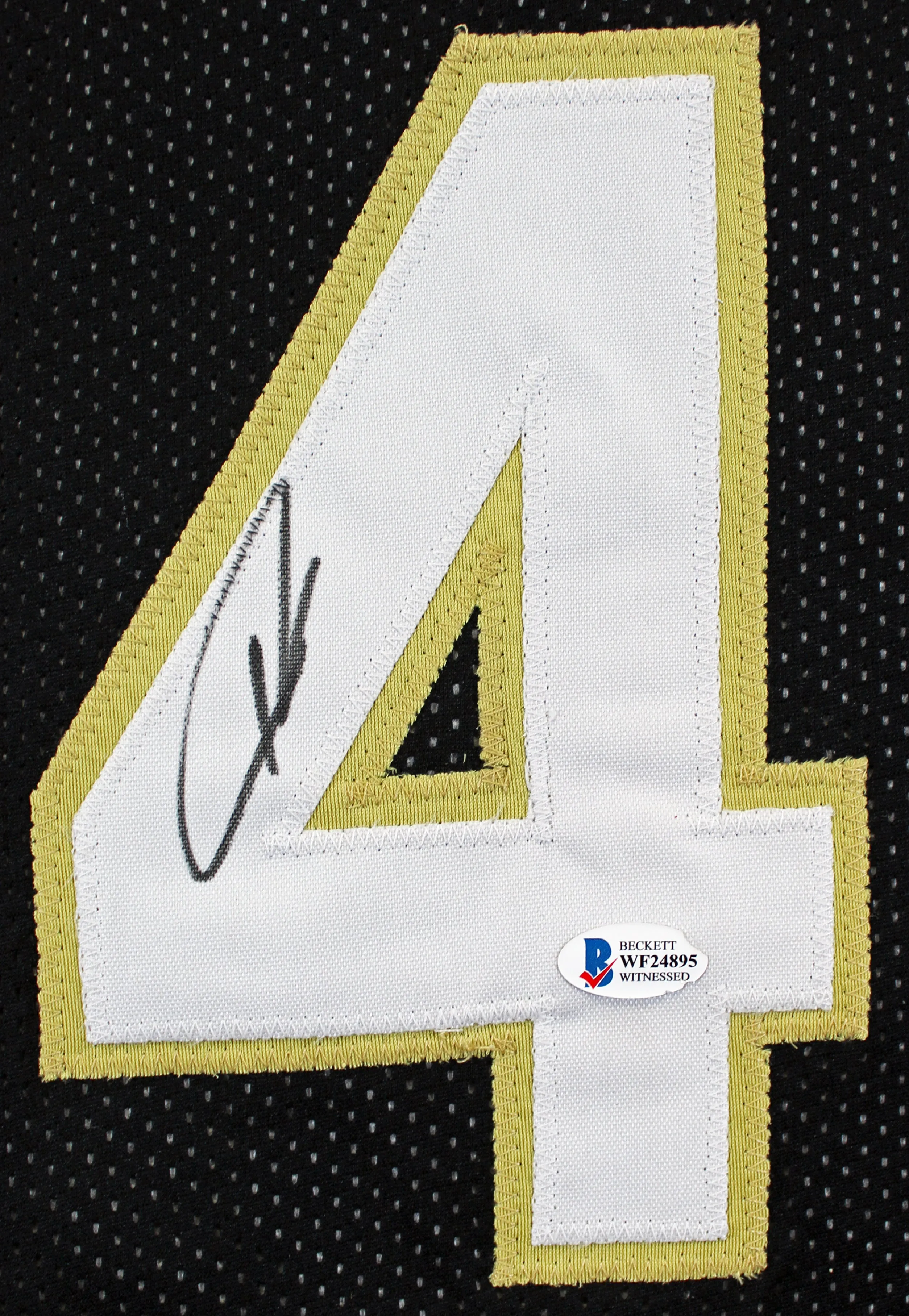 Giannis Antetokounmpo Authentic Signed Black Pro Style Jersey BAS #WF24895