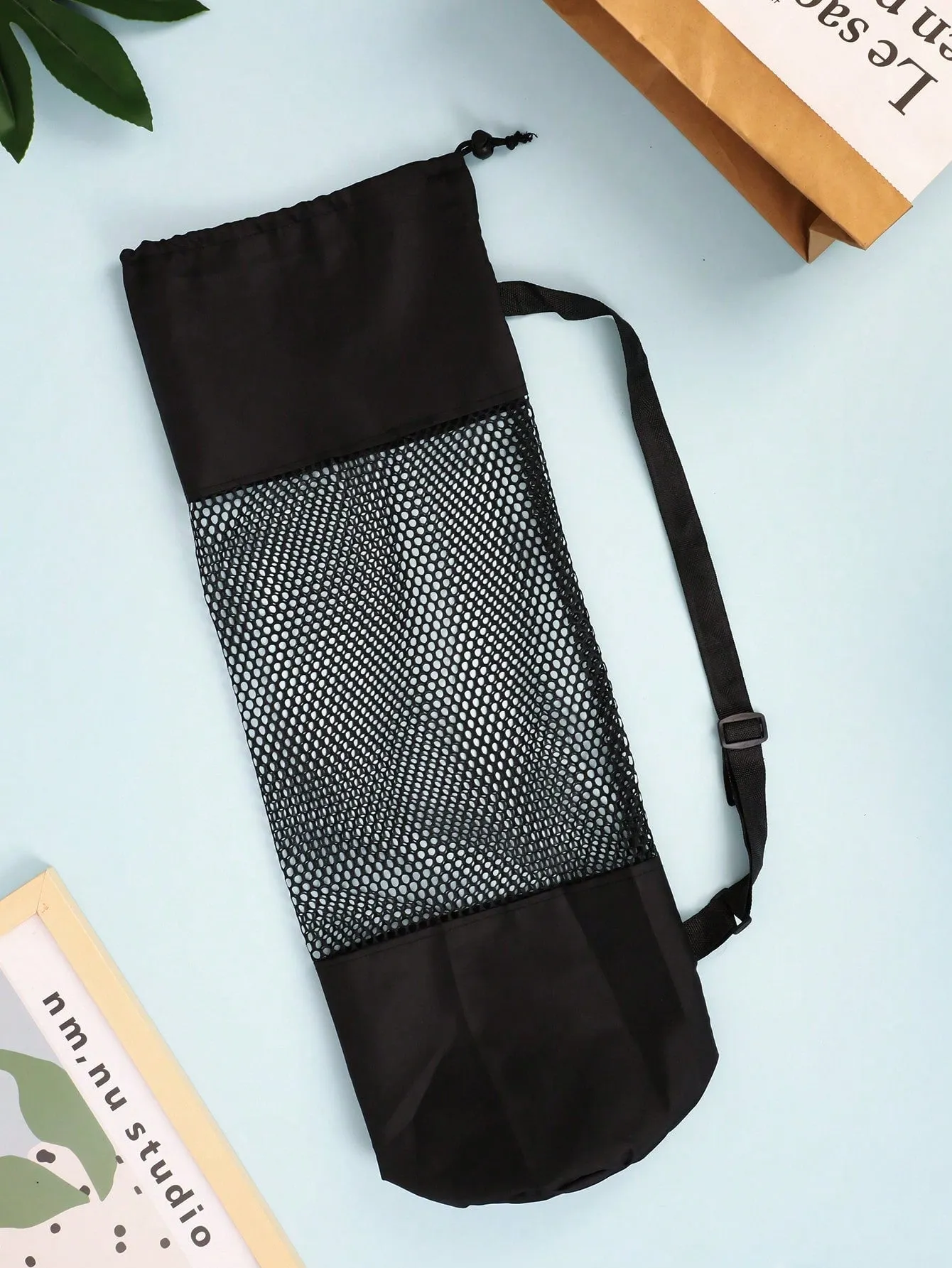 Graphic Polyester Yoga Mat Storage Bag
