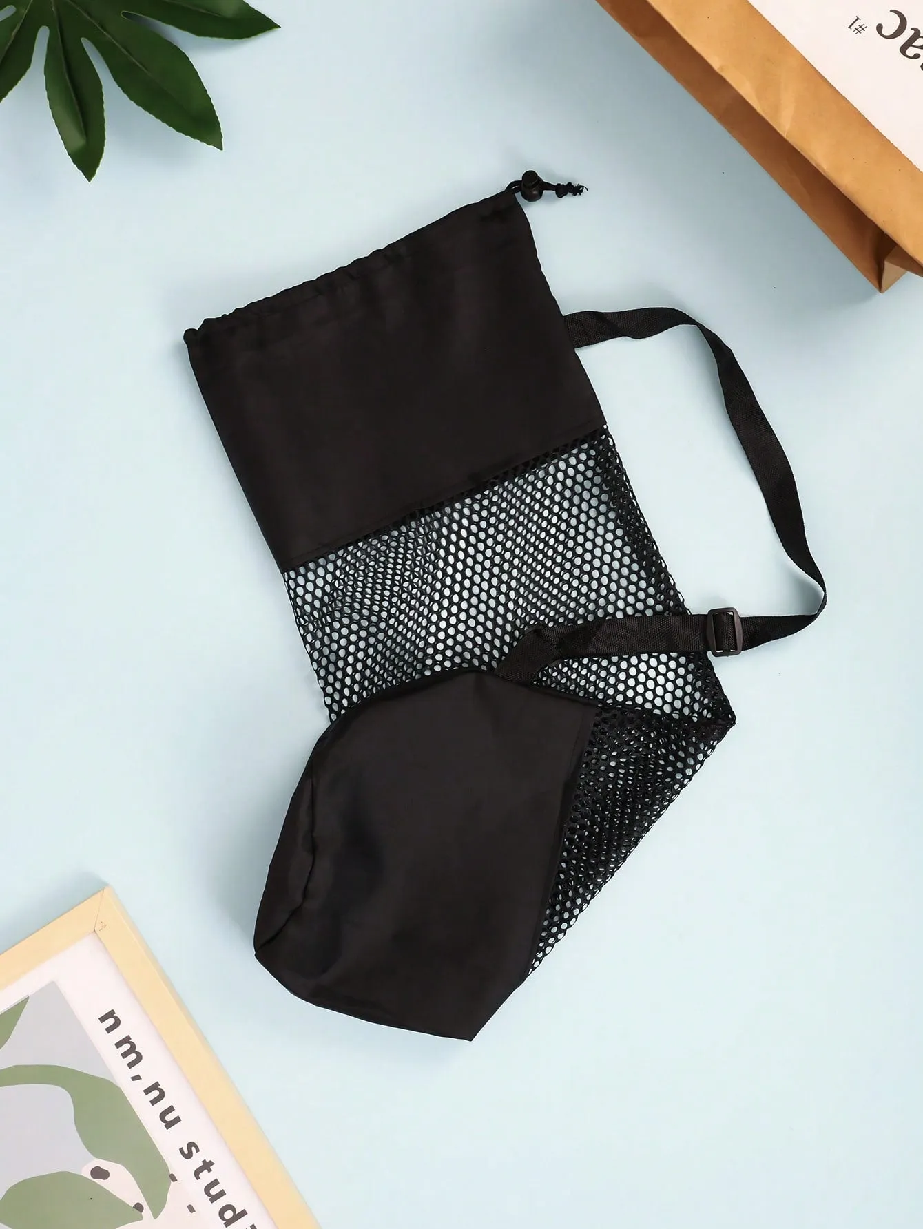 Graphic Polyester Yoga Mat Storage Bag