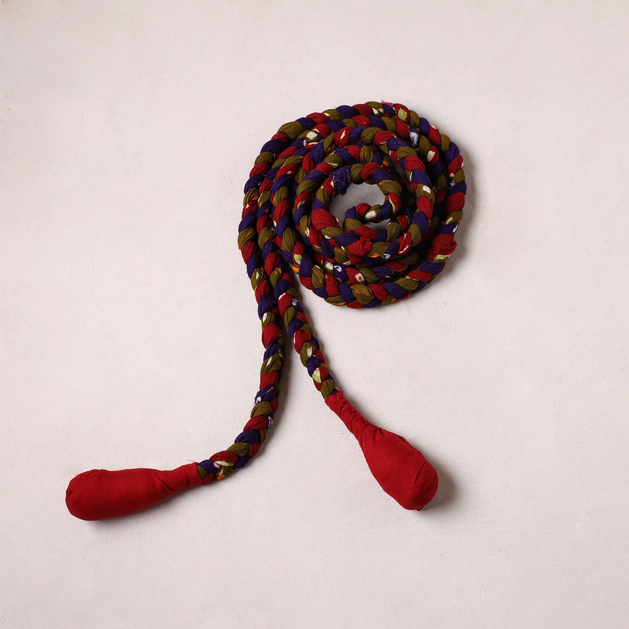 Handmade Upcycled Fabric Skipping Rope 35