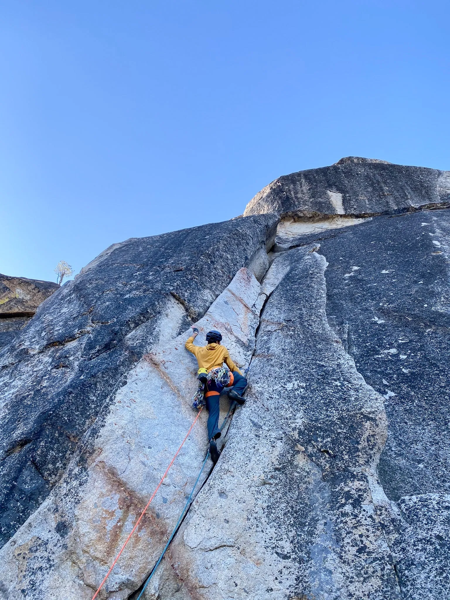 Intro to Trad Climbing Techniques in Tahoe