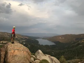 Intro to Trad Climbing Techniques in Tahoe
