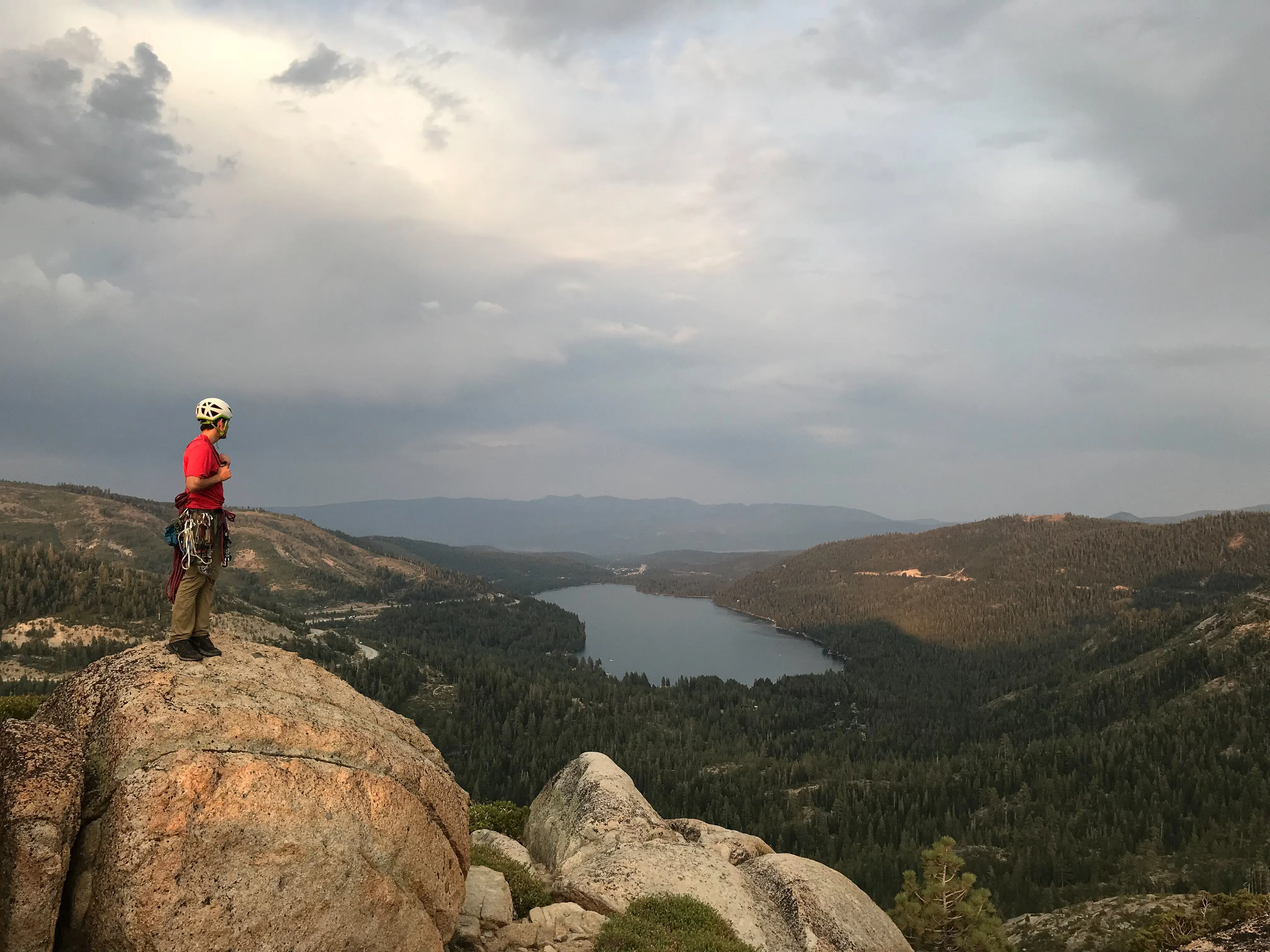 Intro to Trad Climbing Techniques in Tahoe