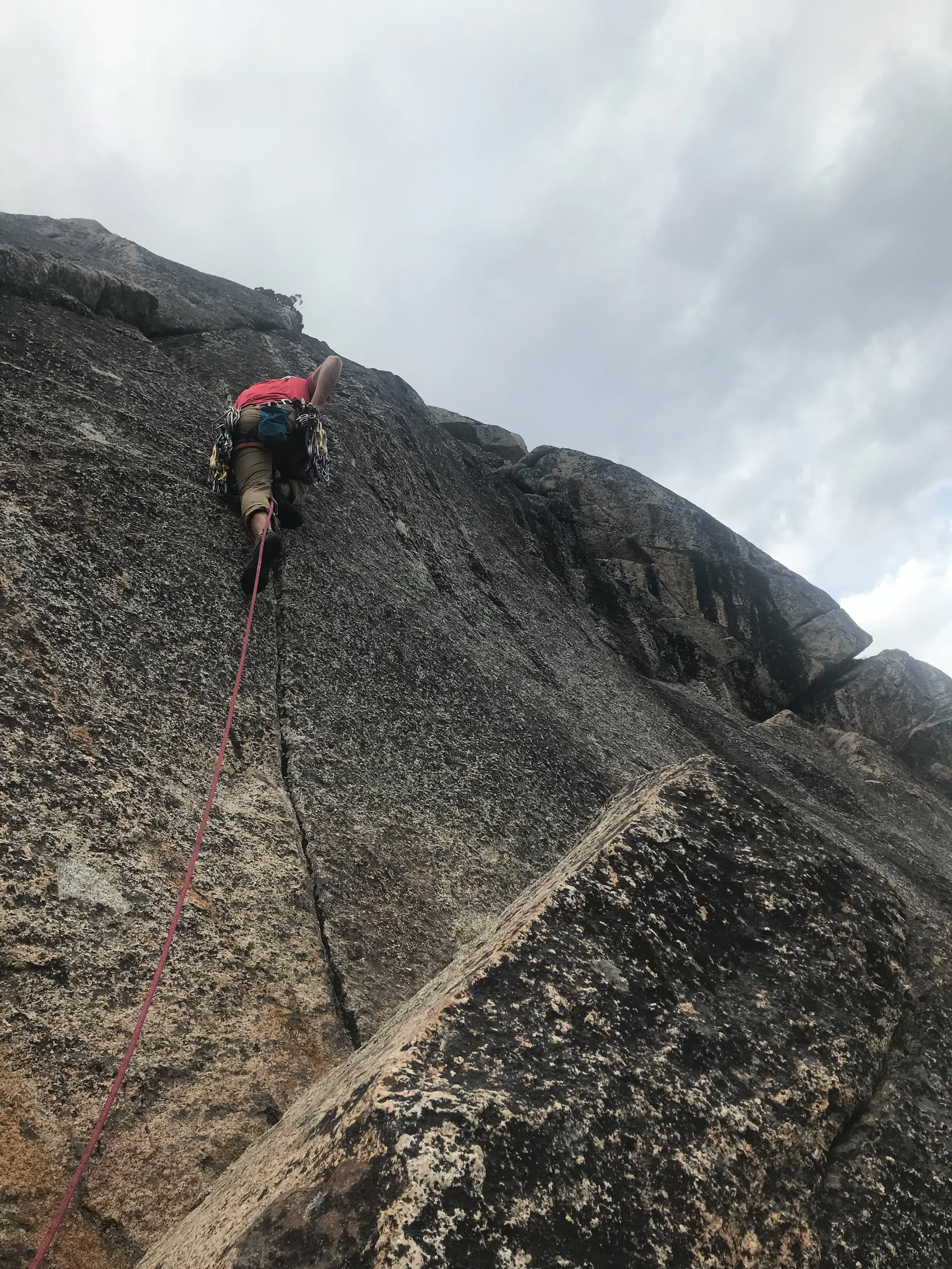 Intro to Trad Climbing Techniques in Tahoe
