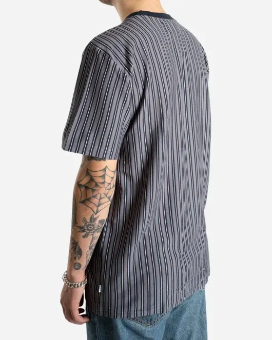 Jabi Milk Stripe Tee - Navy