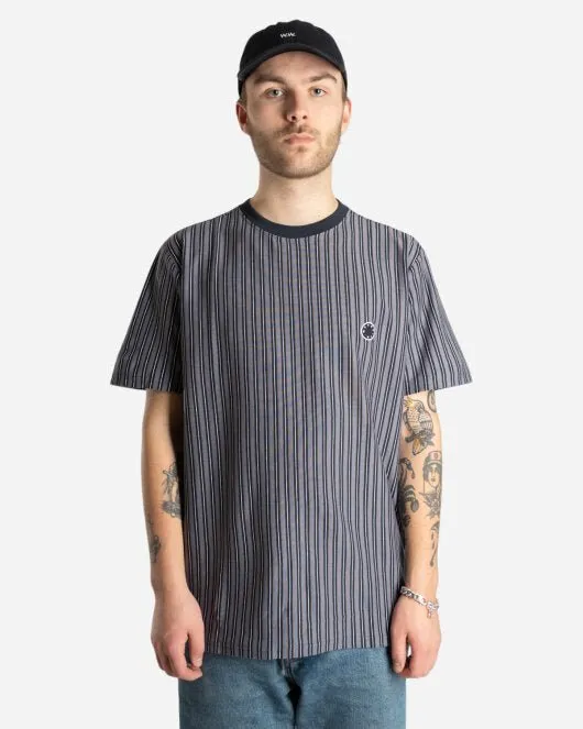 Jabi Milk Stripe Tee - Navy
