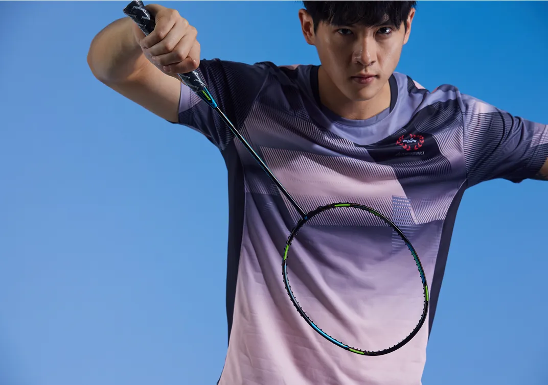 Kawasaki Passion P22 (Red/Blue) Badminton Racket - Unstrung
