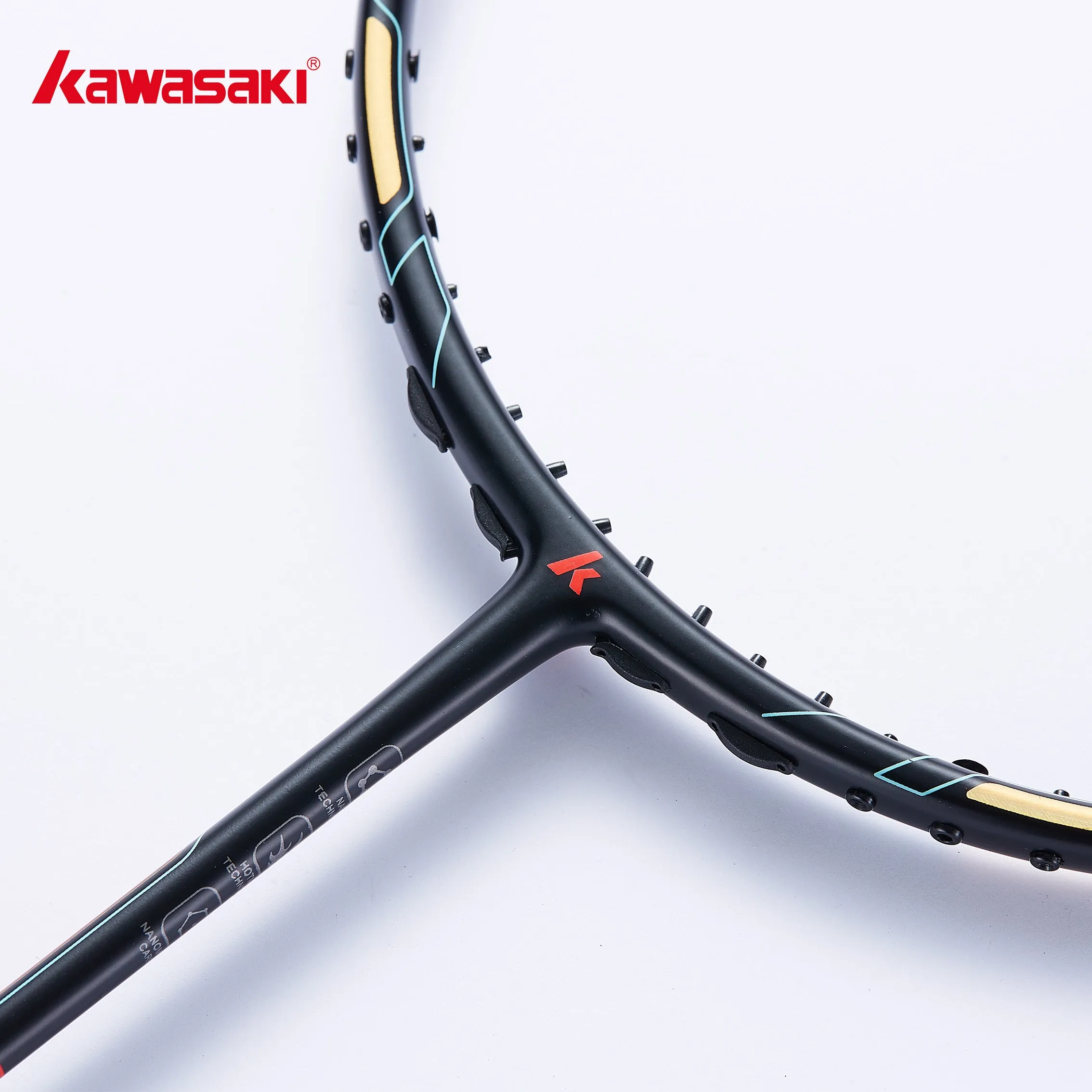 Kawasaki Passion P22 (Red/Blue) Badminton Racket - Unstrung