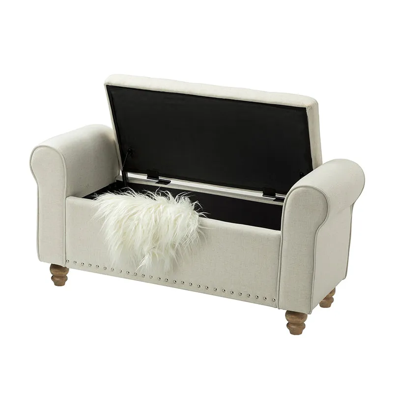Lea 43.7" Wide Storage Bench
