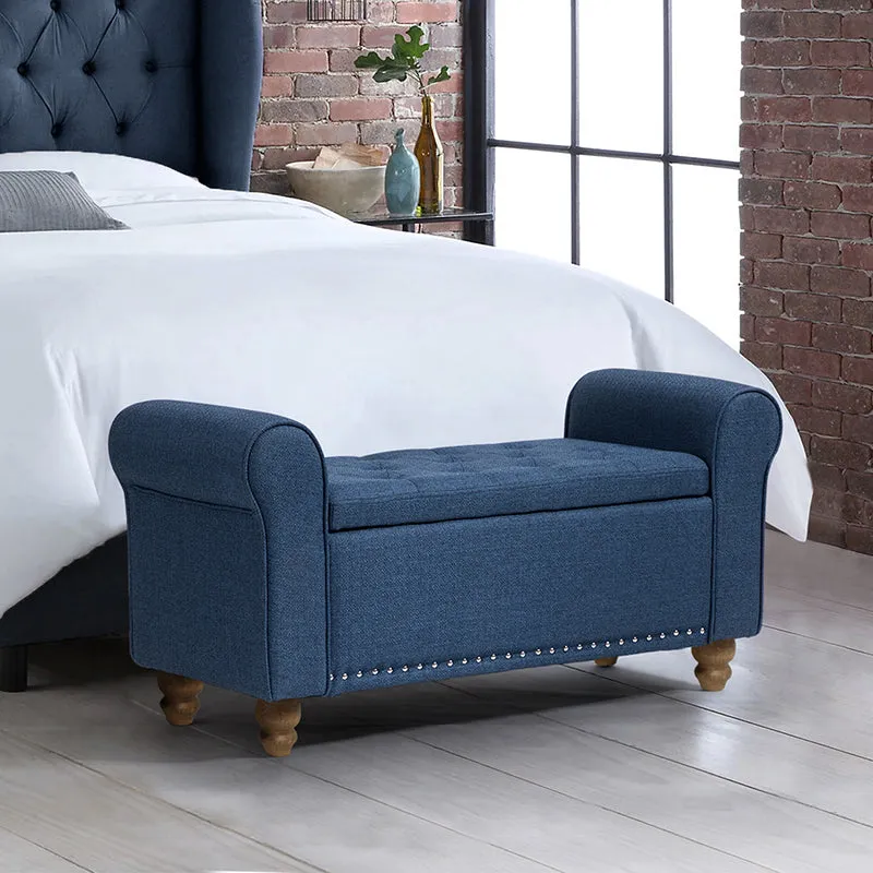 Lea 43.7" Wide Storage Bench