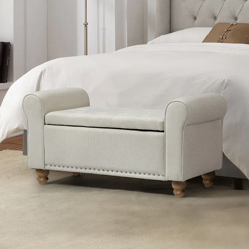 Lea 43.7" Wide Storage Bench