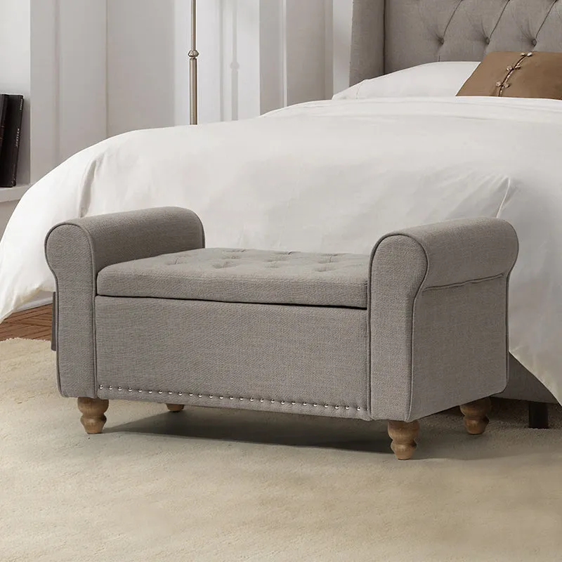 Lea 43.7" Wide Storage Bench