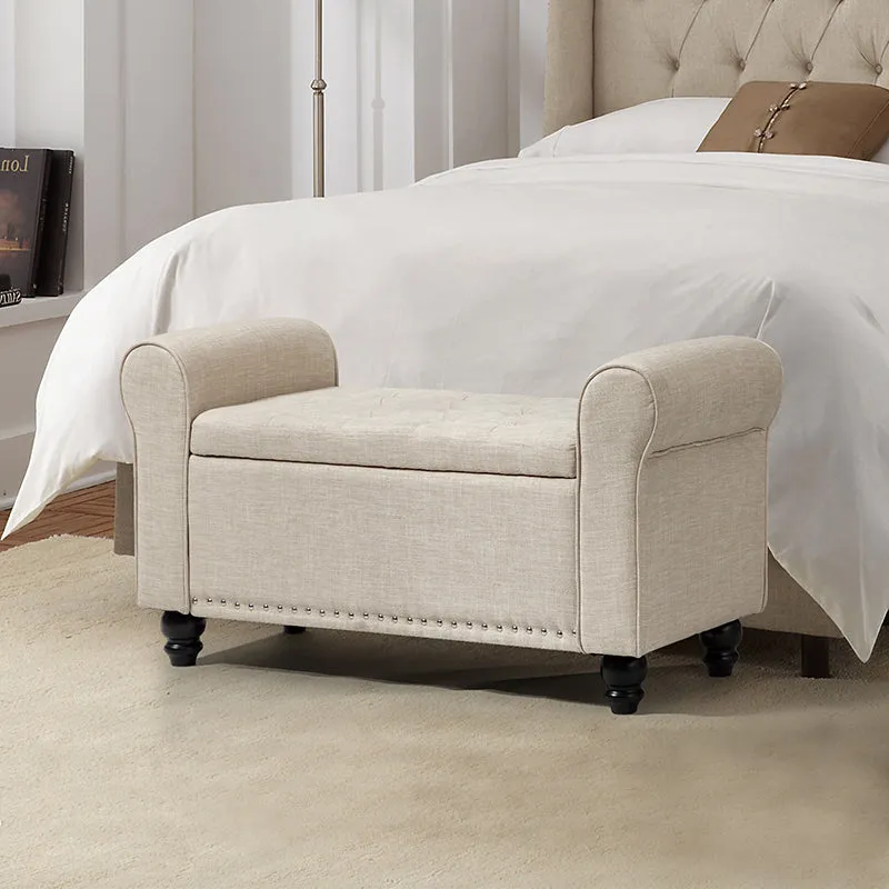 Lea 43.7" Wide Storage Bench