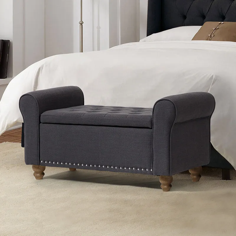 Lea 43.7" Wide Storage Bench