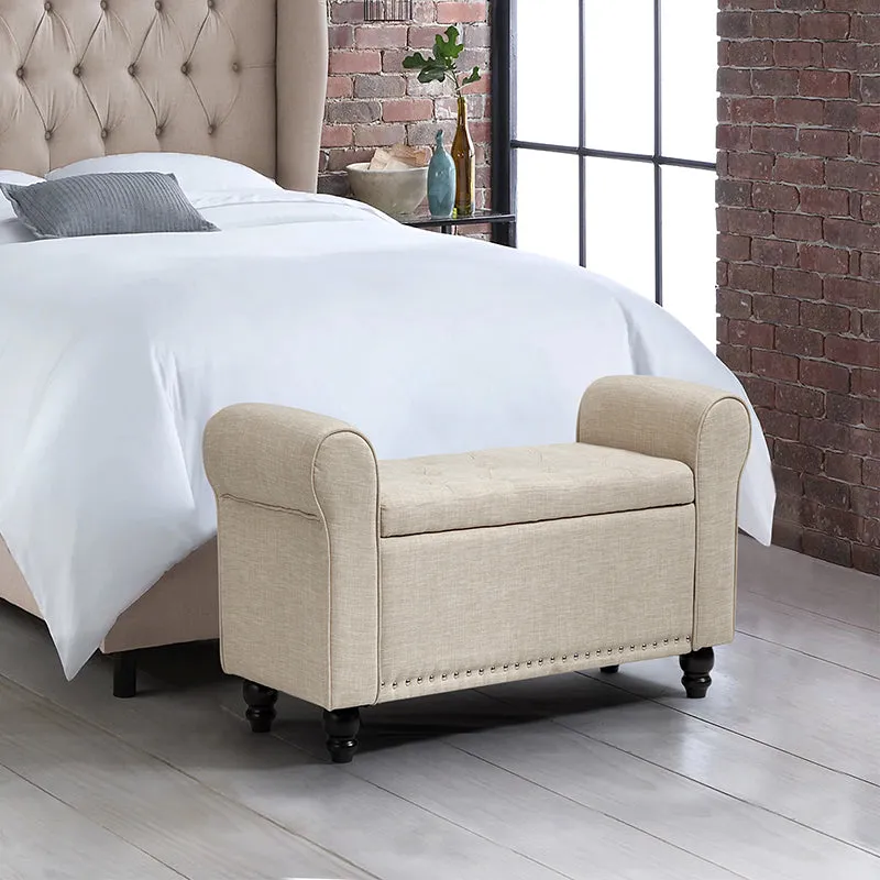 Lea 43.7" Wide Storage Bench