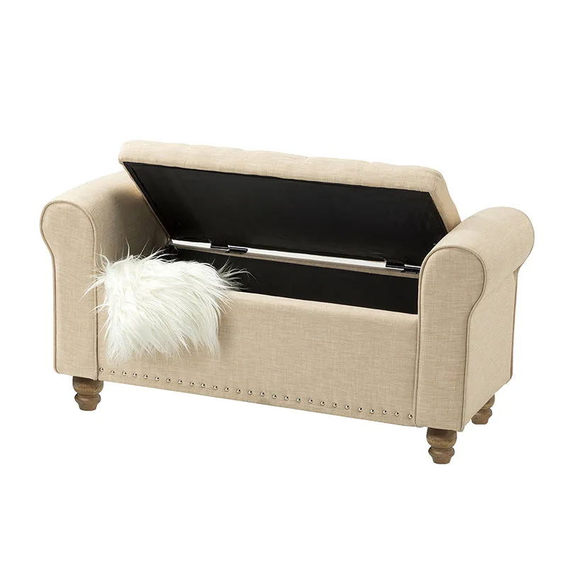 Lea 43.7" Wide Storage Bench