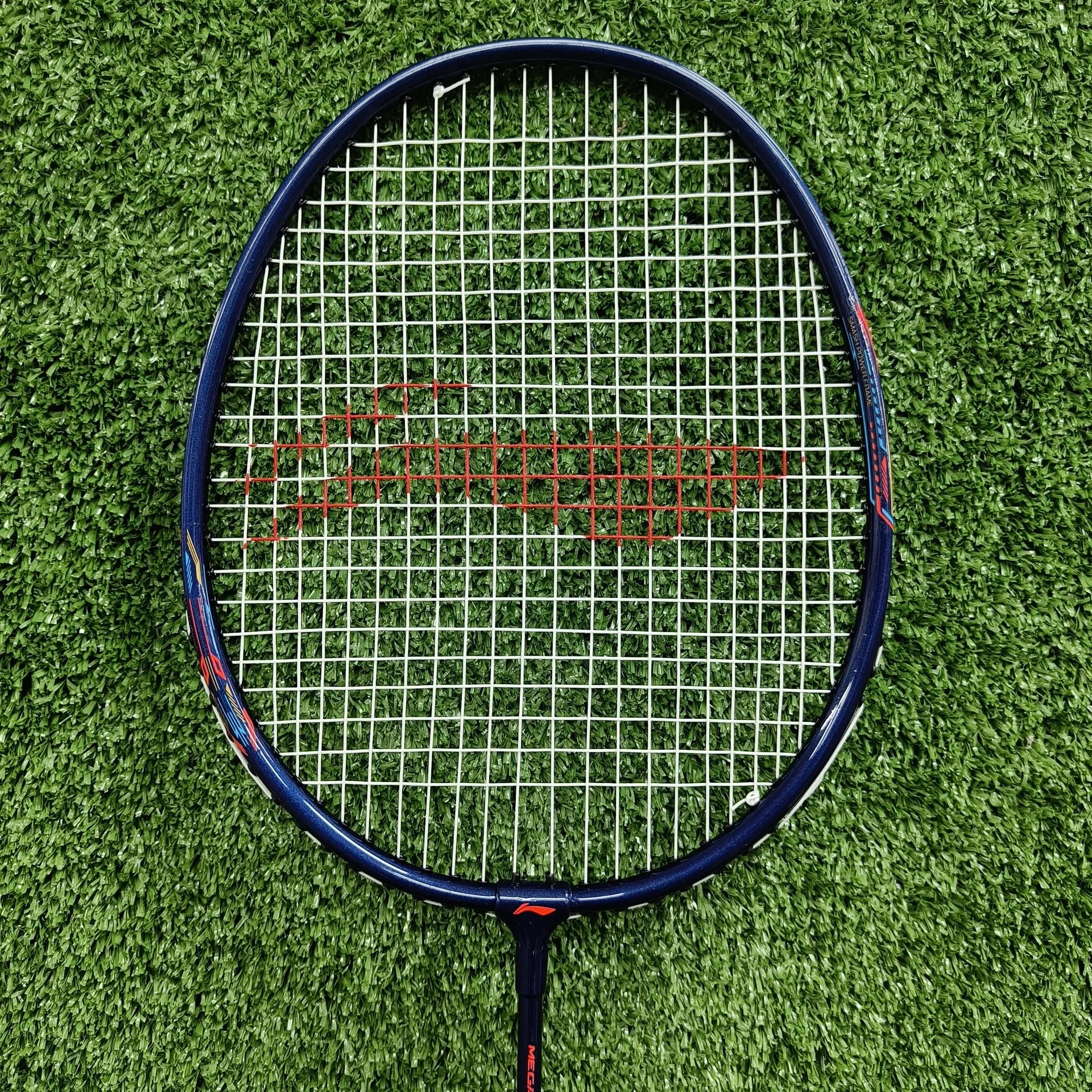 Li-Ning Mega Power 9 Badminton Racket Prestrung - Made in China